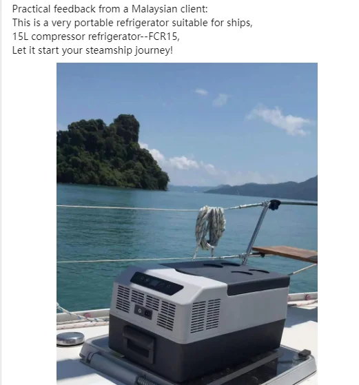 15l 30l 40l 50l Waterproof Refrigerator Portable Solar Car Fridge Ac Dc