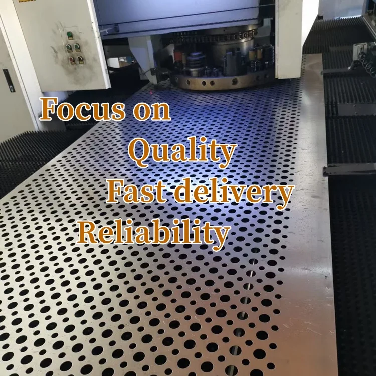 Factory Customized Powder Coating Black Perforated Honeycomb Metal Grill Mesh Sheet
