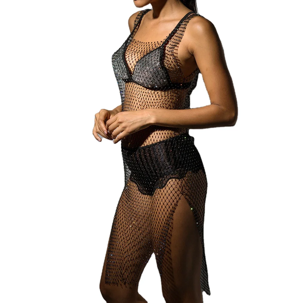 See-through Fishnet Mesh Sexy Lingerie 
