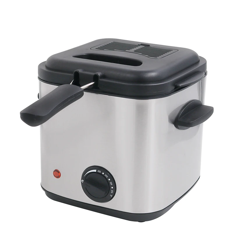 Customized Cheap Kitchen Appliances for Sale Electronic Portable Small Deep Fryer 1.5L 1000w for Home Use