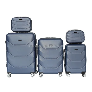 Cheap Price Factory Trolley Luggage Bags Travel Abs 14/20/24/28 Inch Cosmetic Bags 4 Pieces Set Suitcase Sets