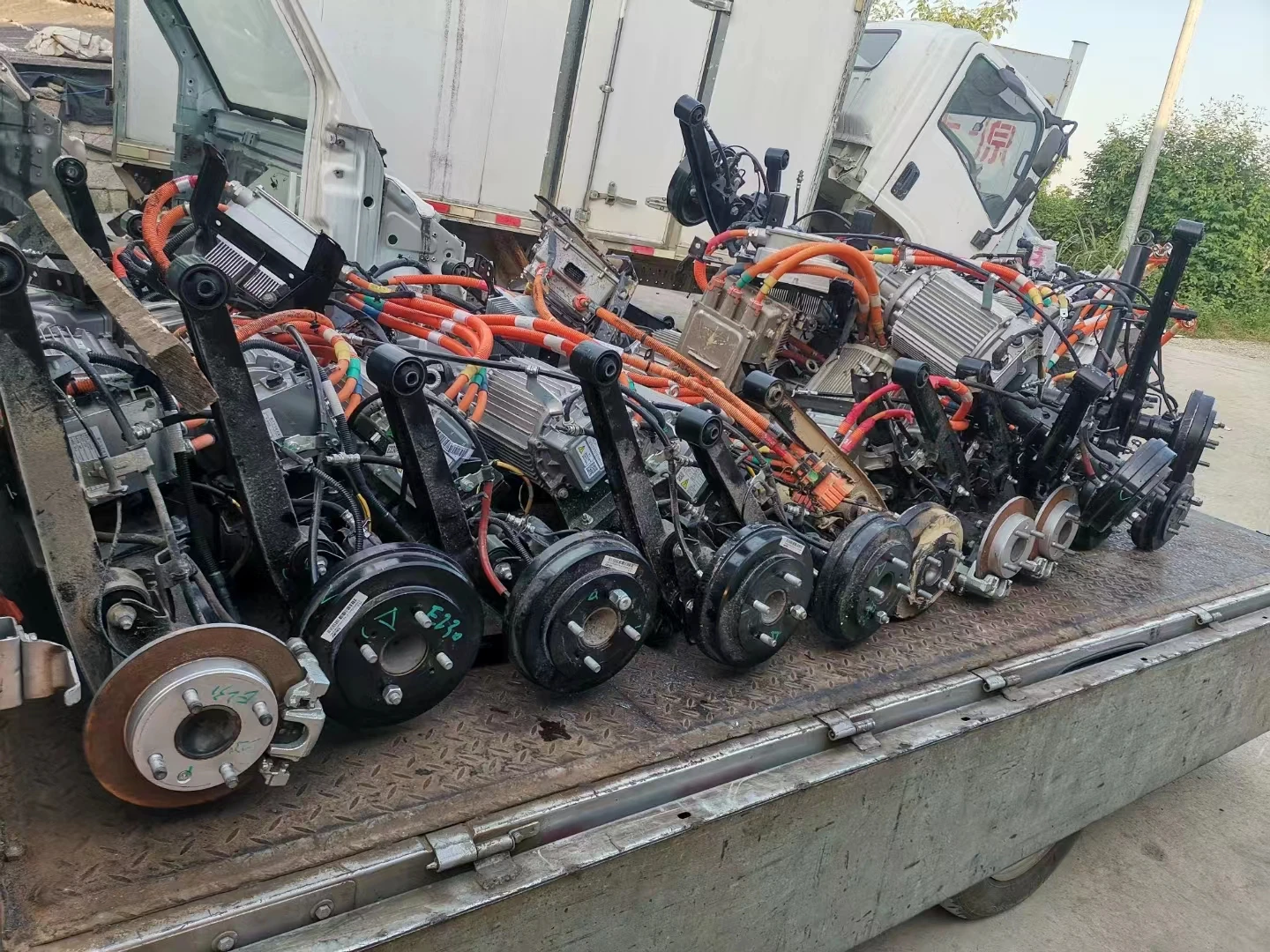 Wuling Hongguang Mini Ev Electric Motor 40kw With Control Unit Electric