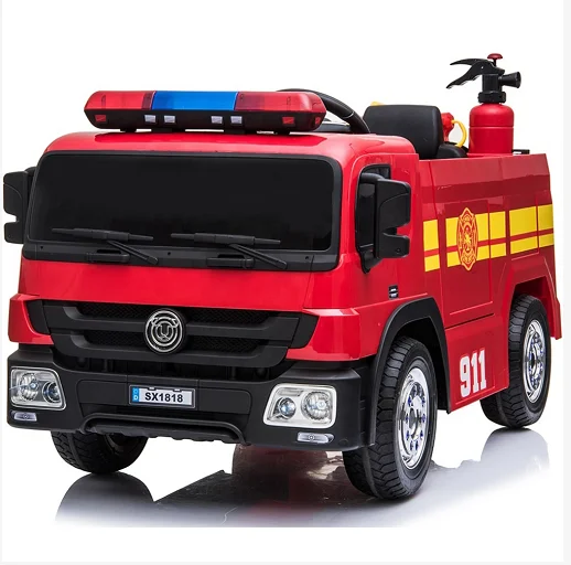 electric fire truck ride on