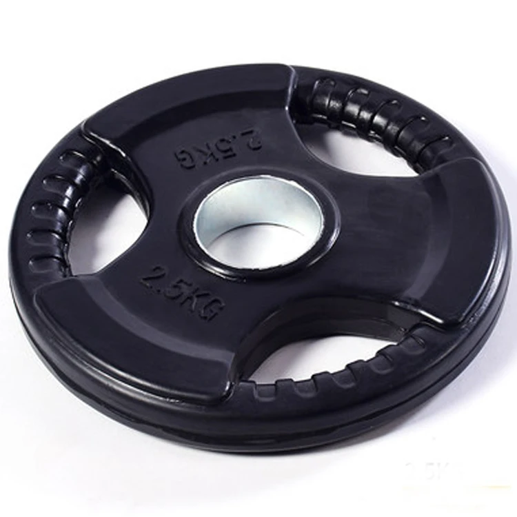 С резиновым покрытием Tri сцепление для поднятия тяжестей