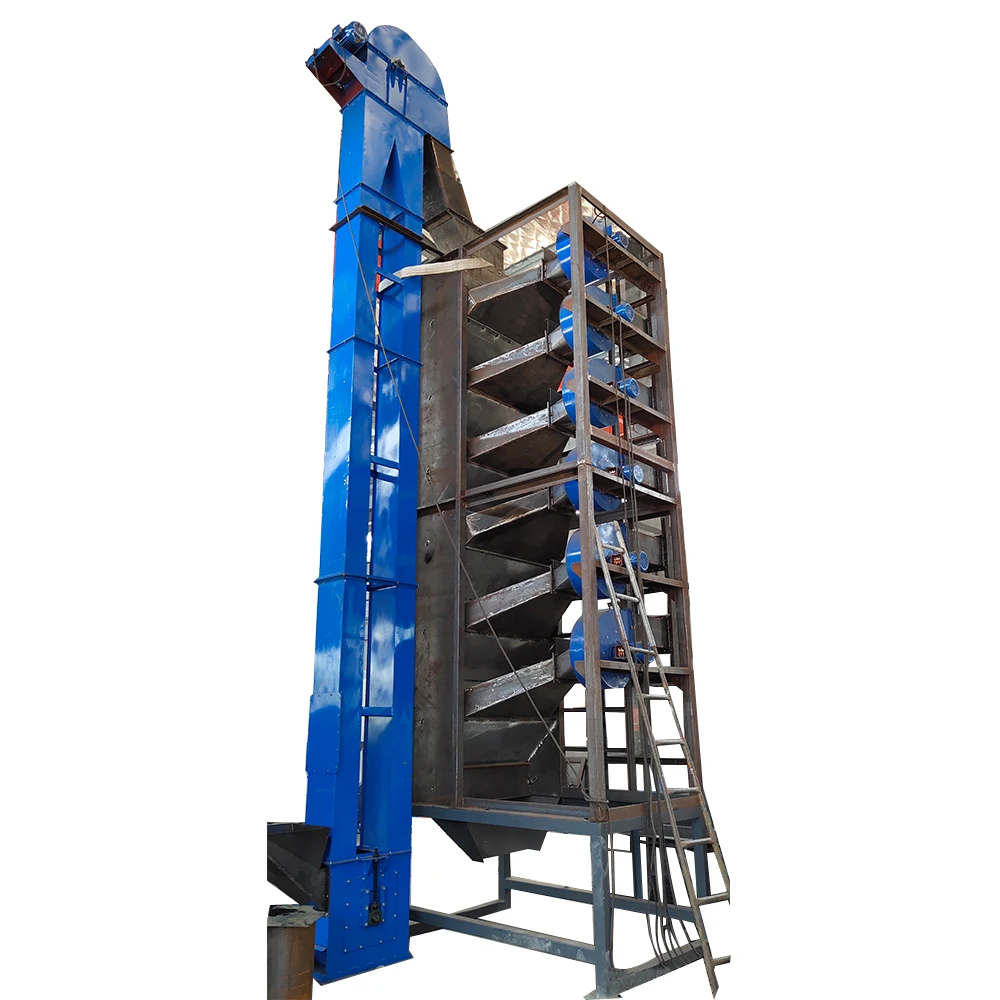Zig Zag air Classifier Zigzag Separator for Pet Bottle Label Drink Bottle Z Classifier air Separator for Recycling Washing Line