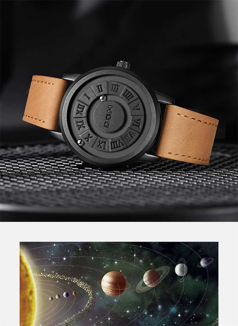 DOM Watch 2023 - Trendy Men's Fashion Watch with Magnetic Force