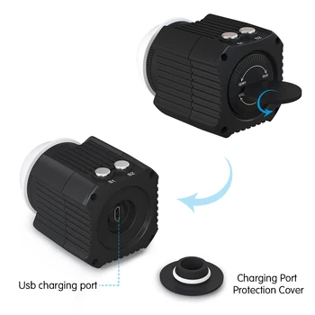 Diving Video Light Camera Photo Accessories Mini Pocket Waterproof 60M LED Beam Photography Fill Light 2000Lm 120 Beam Angle detail image