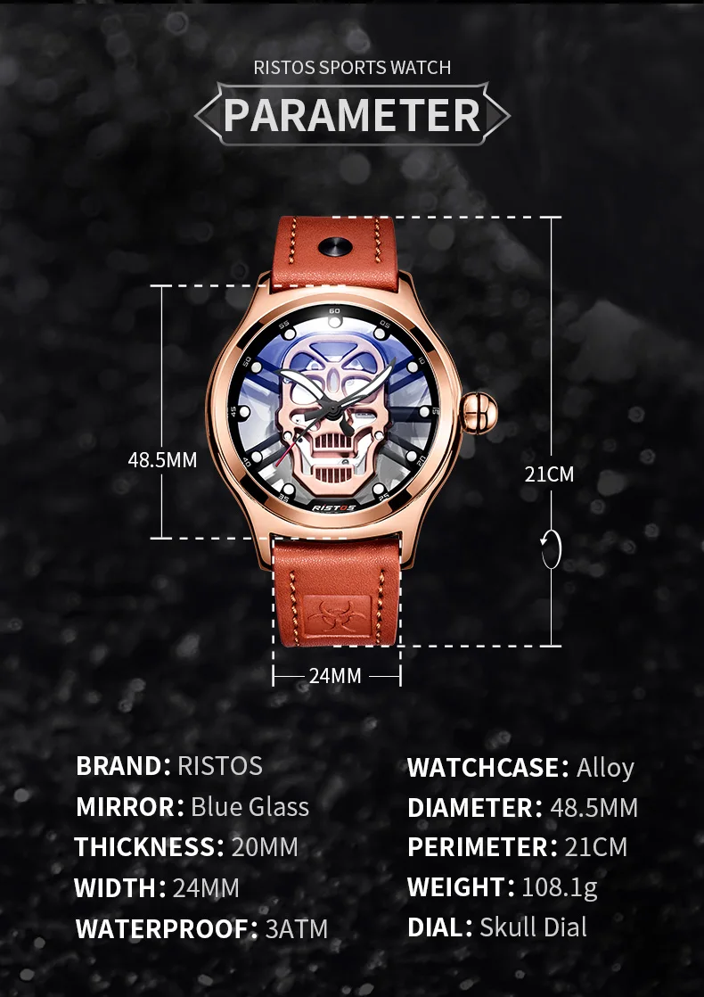 Men's Sports Fashion Analog & LED Digital Leather Strap Waterproof Wrist  Watch | eBay