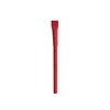 Stylo tube en papier - Rouge - Recharge noire