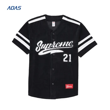 Mens Shirts Custom Design Black Baseball Jersey With Logo Embroidery ...