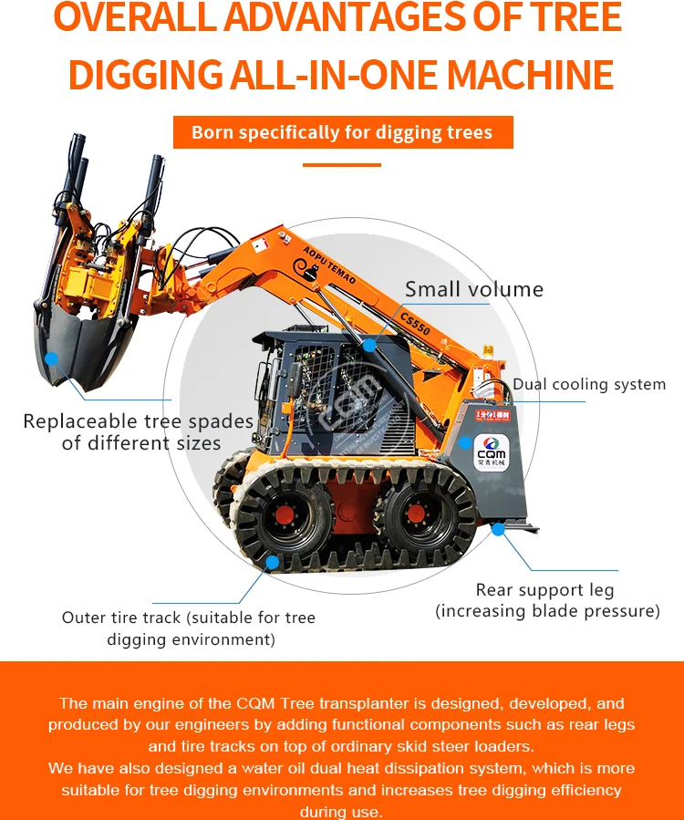 High-speed Labor-Saving Garden Machinery - Tree Spade