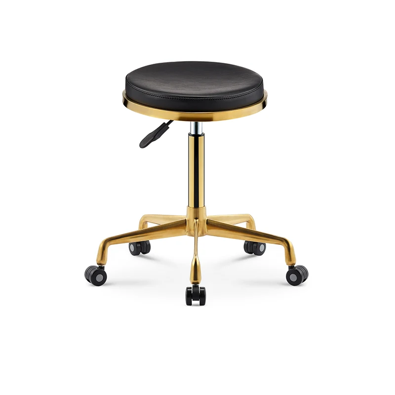 gold beauty stool