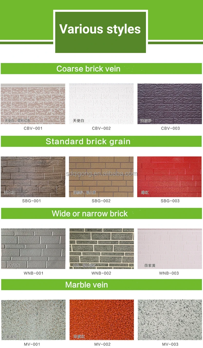 Low Cost Roof/Wall PU Sandwich Panel Composite Wall Panel /Board for Steel Prefab Construction Building/Workshop/Warehouse details