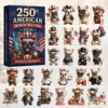 Scatola a Sorpresa Bulldog con Bandiera per il 250° Anniversario
