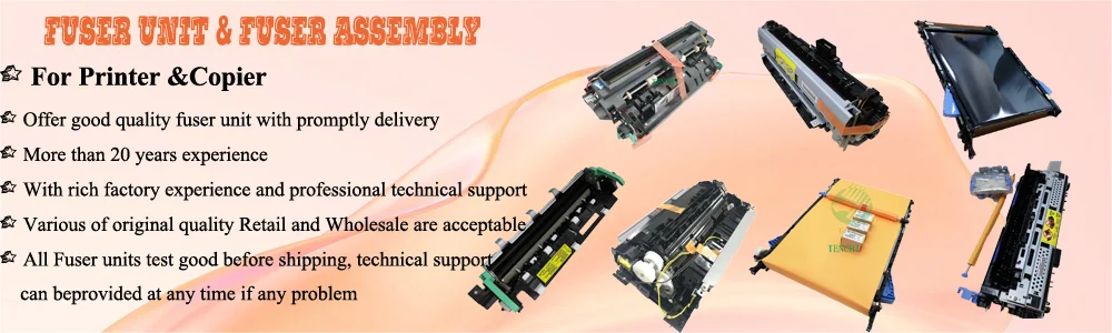 Original Used 220V M577 Fuser Assembly for HP Color LaserJet B5L36A 220V Fuser Kit for HP MFP M578 M552 M553 Laser Printer Parts