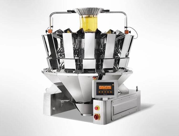 Nuts Multihead Weigher Automatic Fruit Filling Machine Combination ...
