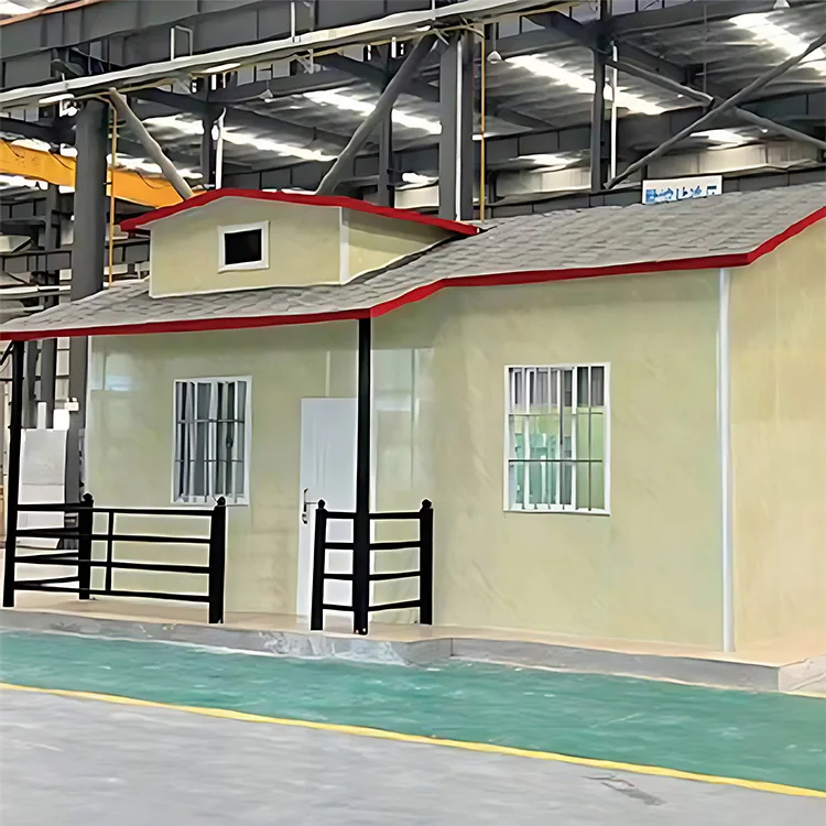 High-End Customized Modern Luxury Villa Fast Cosy Prefab Tiny Home Made Light Steel Sandwich Panel Container for Sale