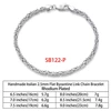 rhodium plated SB122-P-2.5