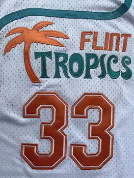 Jackie Moon Flint Tropics Semi-Pro Jersey & Shorts Costume Uniform Plus Size XL