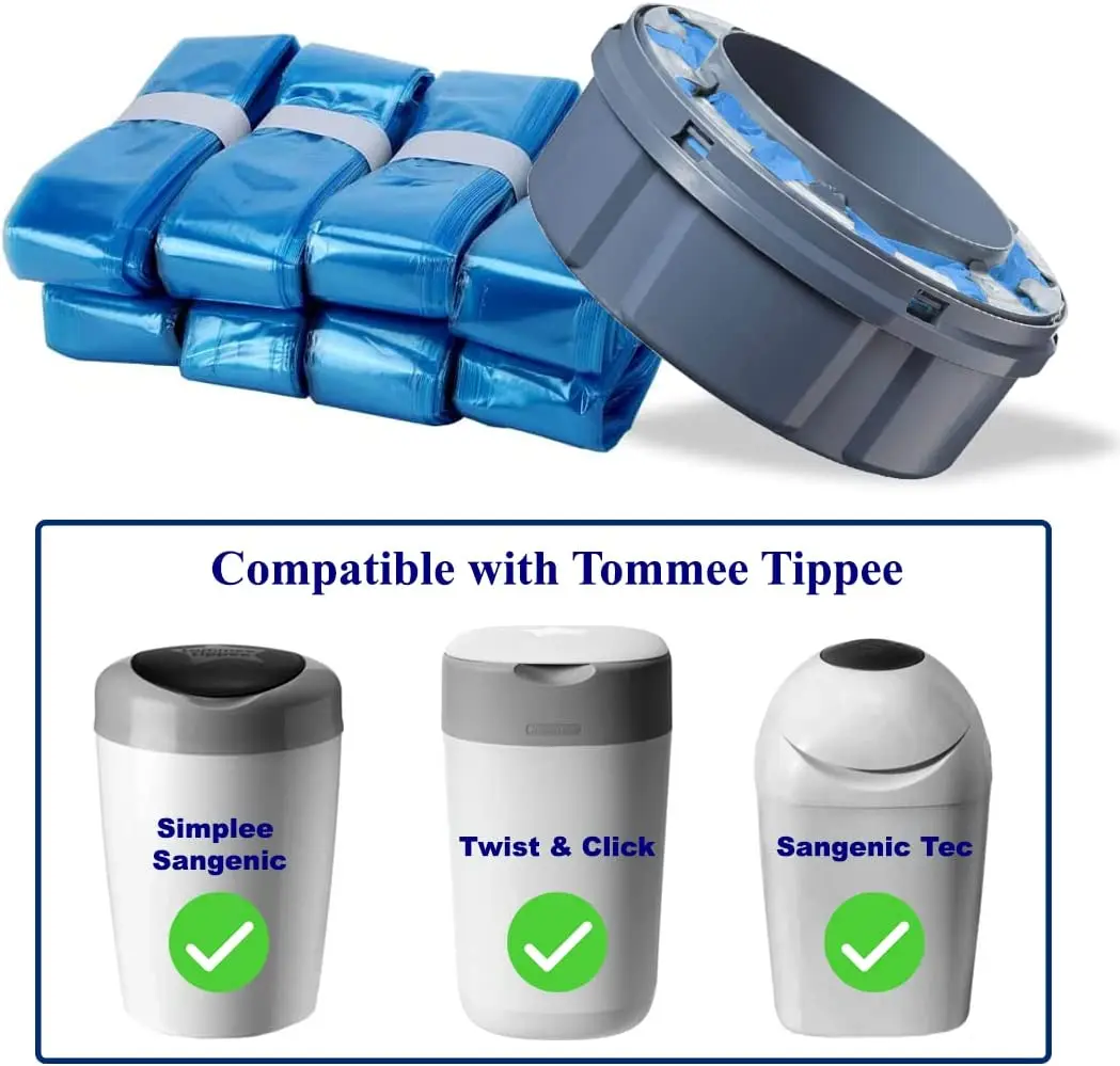 Support For Custom Baby Diaper Refill Bags And Diaper Bucket Refill