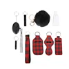 Red black plaid