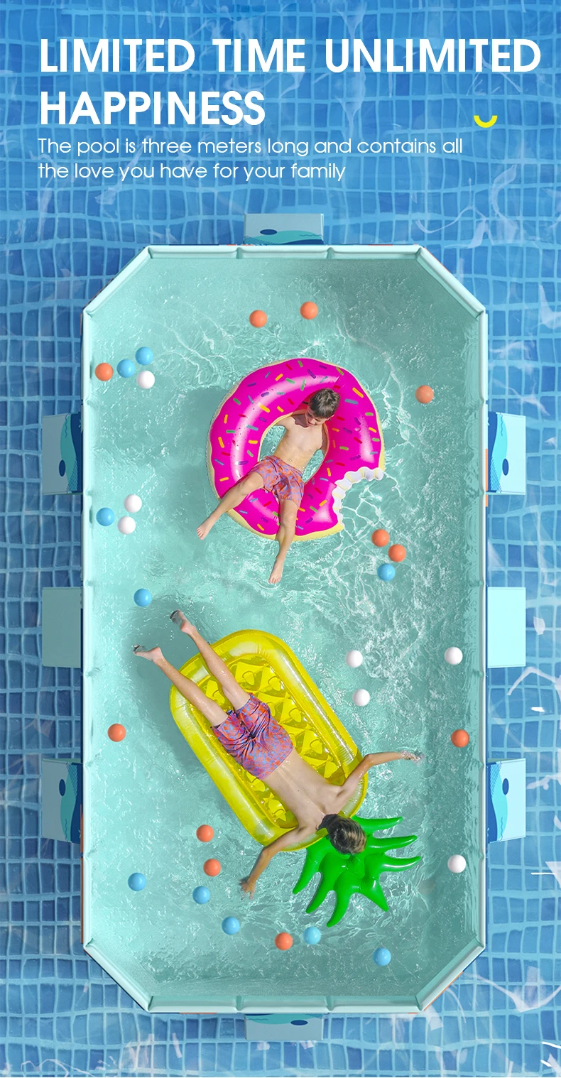 Non Inflatable Pool,Portable Collapsible Non Inflatable Folding Pools