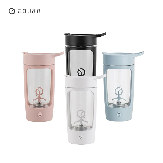 NEW EQURA 650Ml Electric Shaker Bottle self mix Protein powder Automatic  Mixer