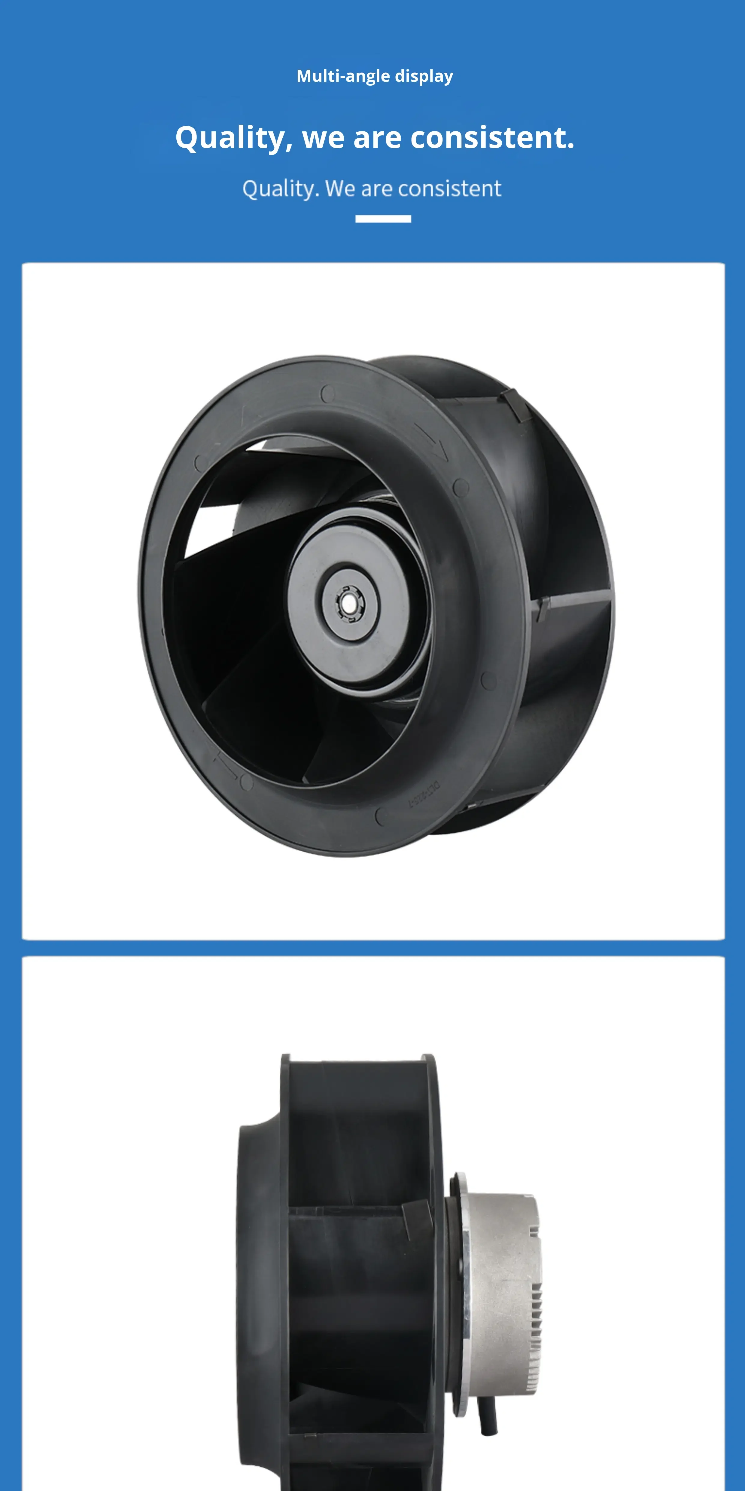 Outer Rotor Cooling Fan, centrifugal, 220V - detail 24