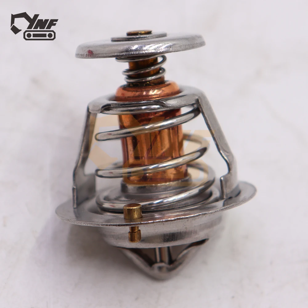 YNF Machinery Engine Parts Thermostatic Valve Excavator 4TNV88 4D88 Diesel Engine Thermostat