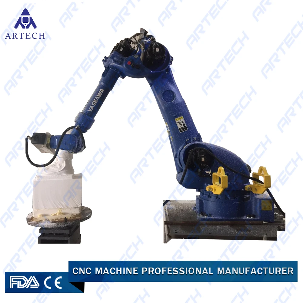 6 Axis 7 Axis Robot Arm Cnc Milling Machine