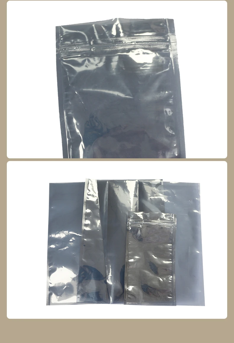 Moisture Proof Zip/open Top Esd Anti Static Shielding Bag For ...