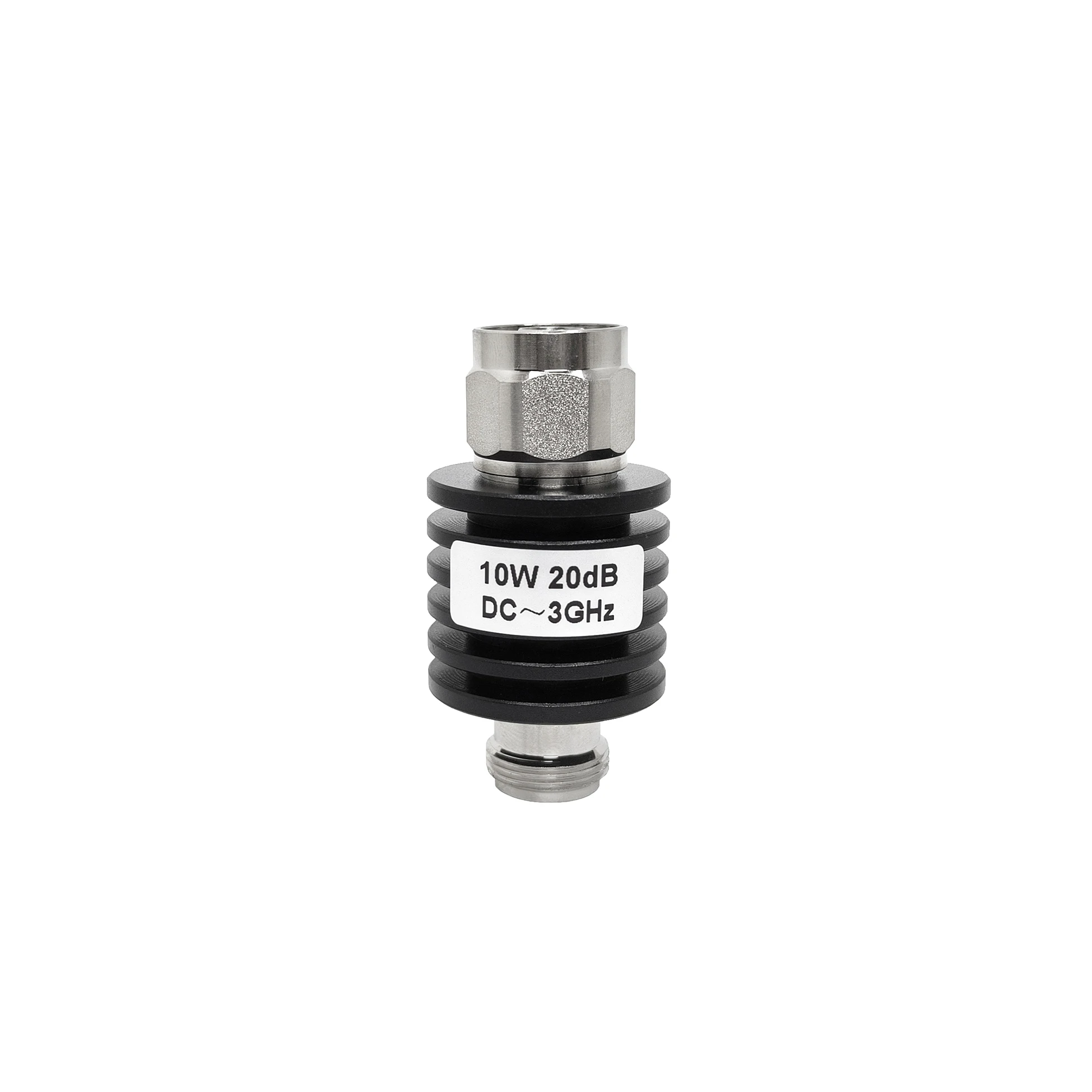 10W 20dB 3G Attenuator N Male to N Female RoHS Compliant