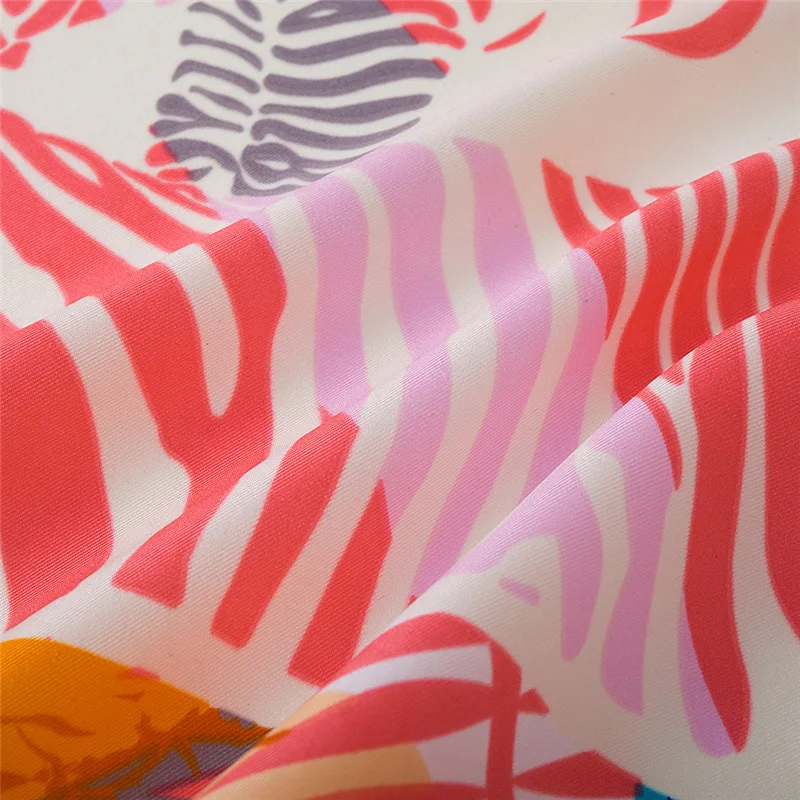 Женский саржевый шелковый шарф, маленькие квадратные шарфы размером 60 х60 см с принтом листьев, повязка на голову, хиджаб для весны