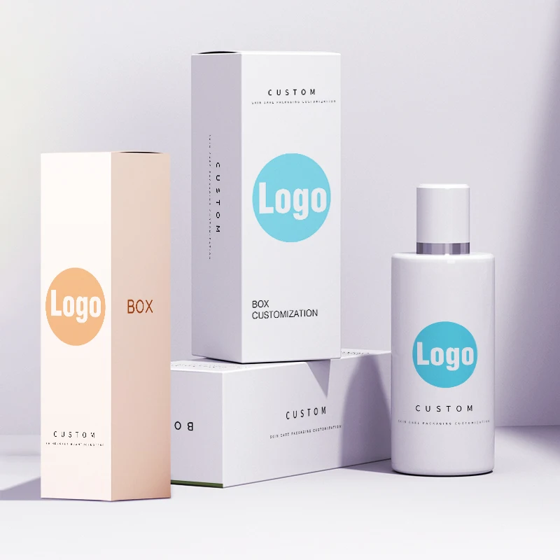 Customized Product Packaging Small White Box Packaging,Plain White Paper Box,White Cardboard Cosmetic Box