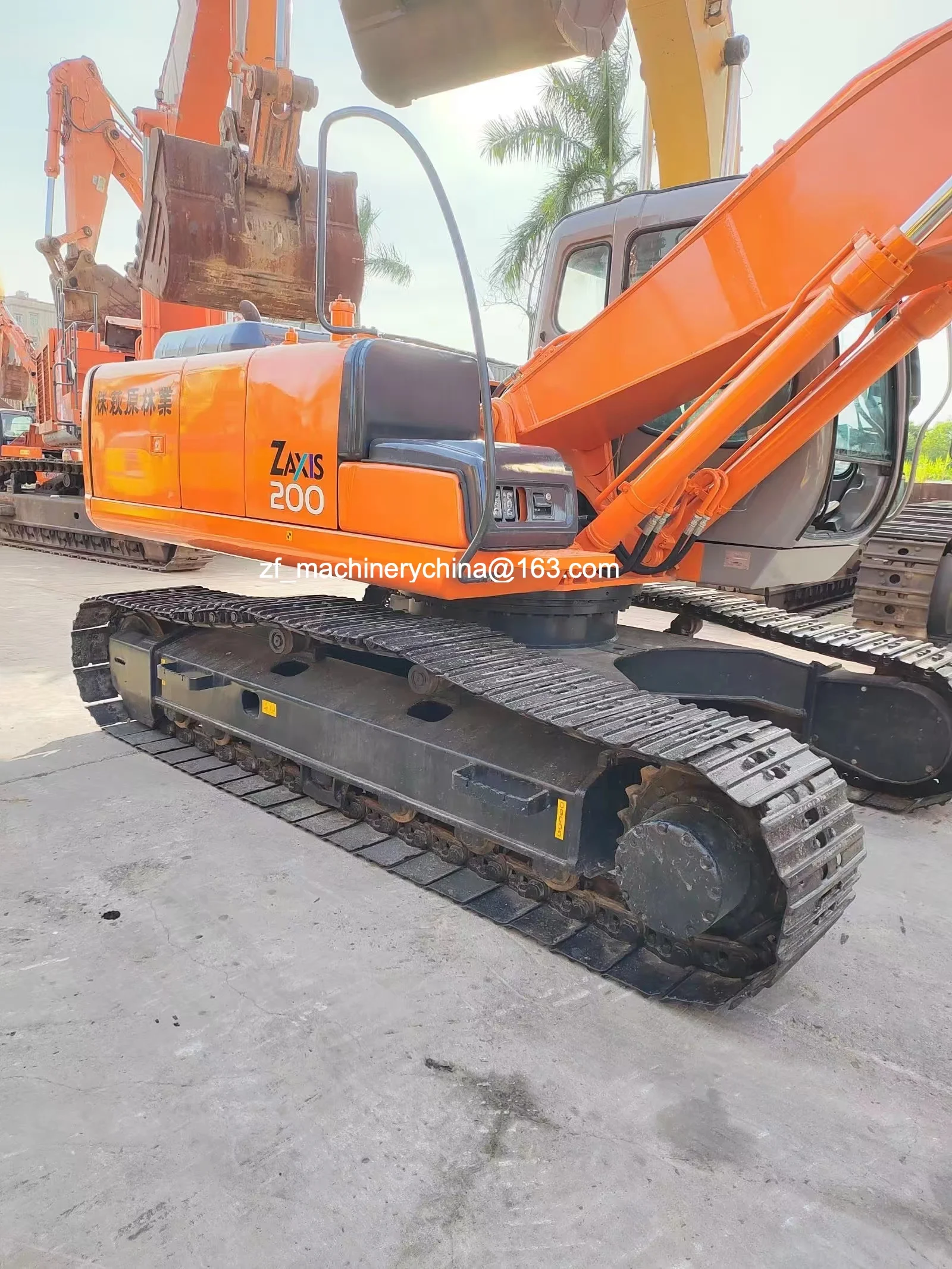 2022 Used Hitachi ZX200-6 Excavator HQ Low Energy