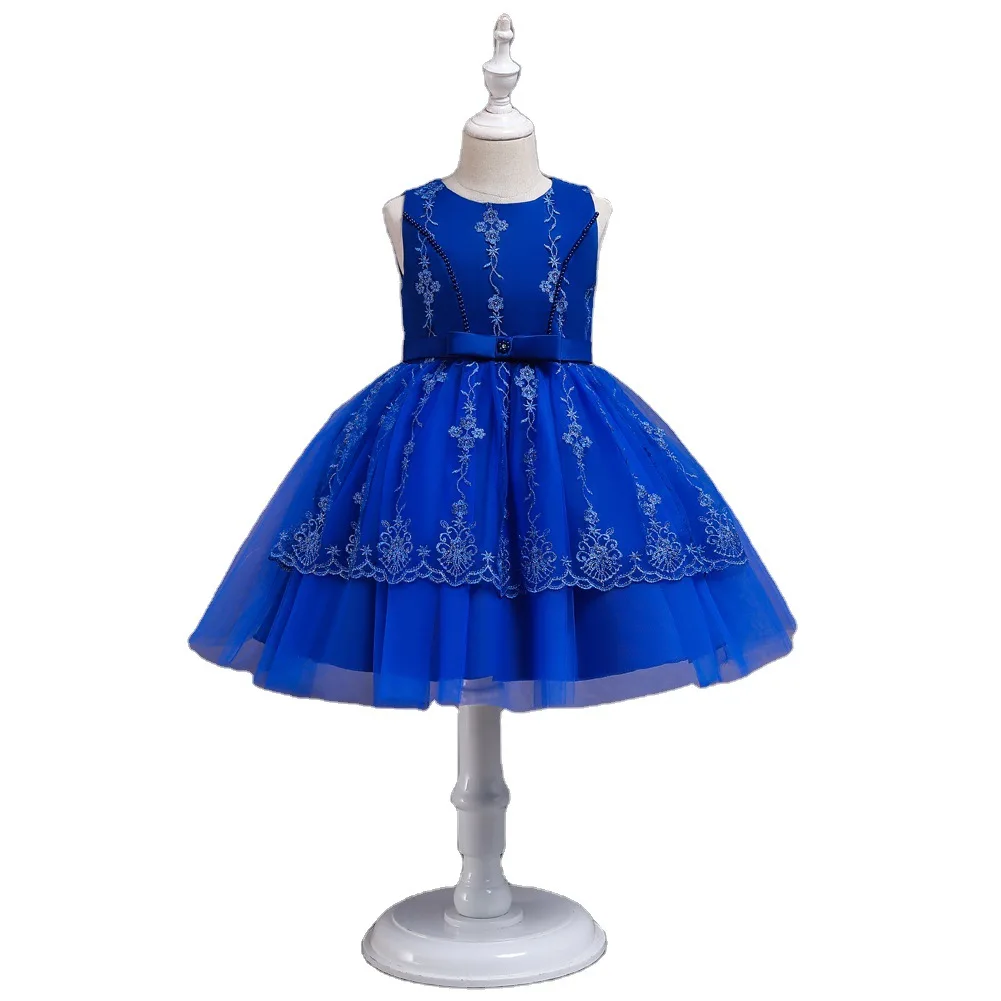 Girl Lace Bowknot Night Dress for Kids Beautiful Eco-friendly