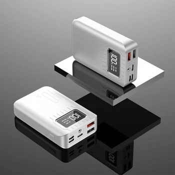 The New Outdoor Emergency Multi-input Charging Bank 10000 Mah Portable Charger Mobile Power Bank Customized Logo