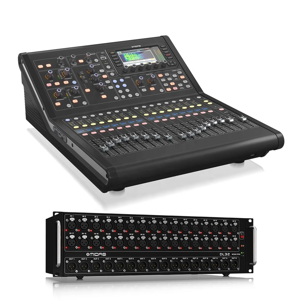 Midas M32R Live Digital Mixer & DL32 Stagebox Bundle