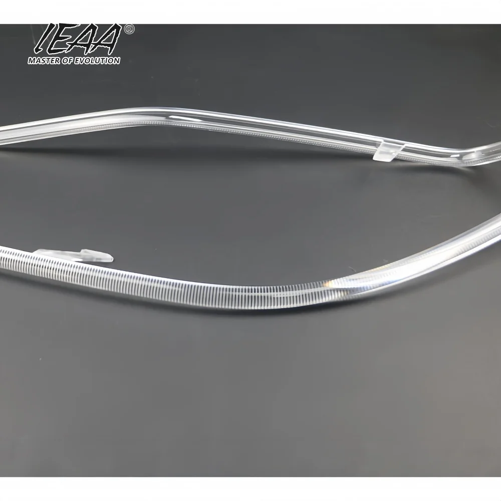 Audi A6 C7 2013-2015専用 ヘッドライト導光ライト 昼間走行灯導光 アンヘルアイライト DRLストリップ