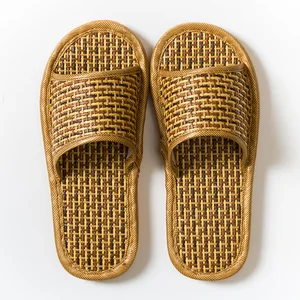 New Style Luxury Fashion Ladies Knit Flat Sandals Square Open Toe on Casual Summer Chian Slide Sandals for Women