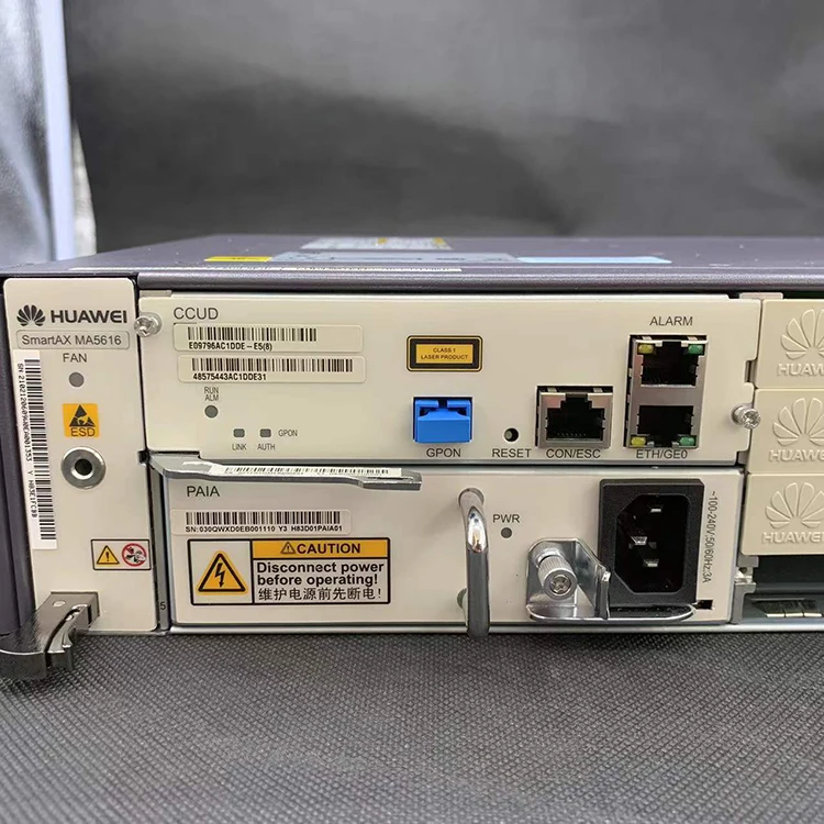 MINI MDU DSLAM FTTX Smart AX MA5616 VCPE ASPB 5616 AC DC Fiber Optic Equipment