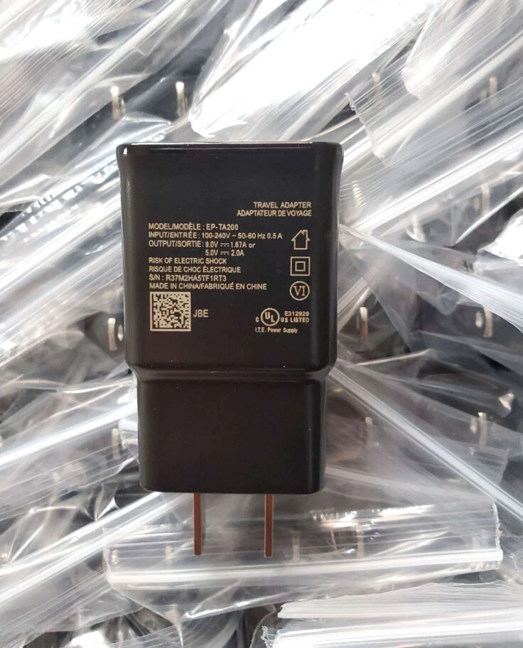 Оригинальное быстрое зарядное устройство для Samsung S8 / S9 / Note9 / Note8 / S10