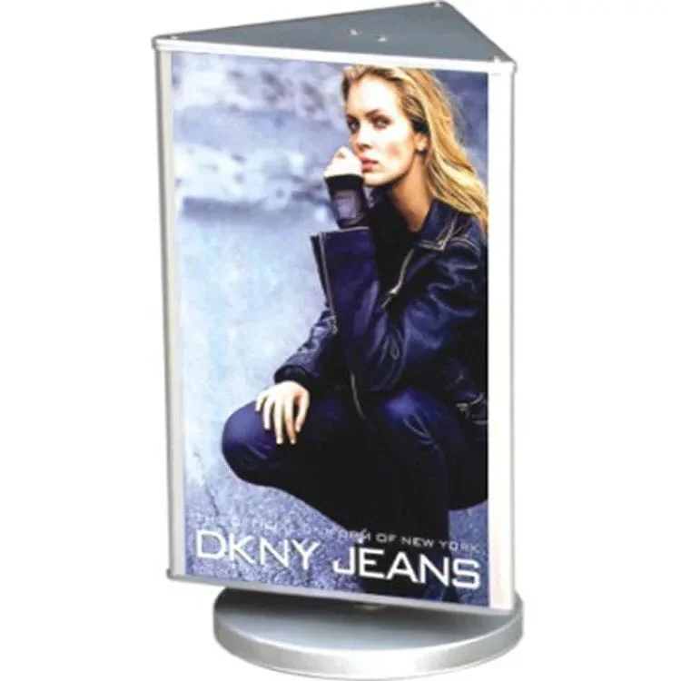Three Sides Rotating Light Box for Advertising From Factory