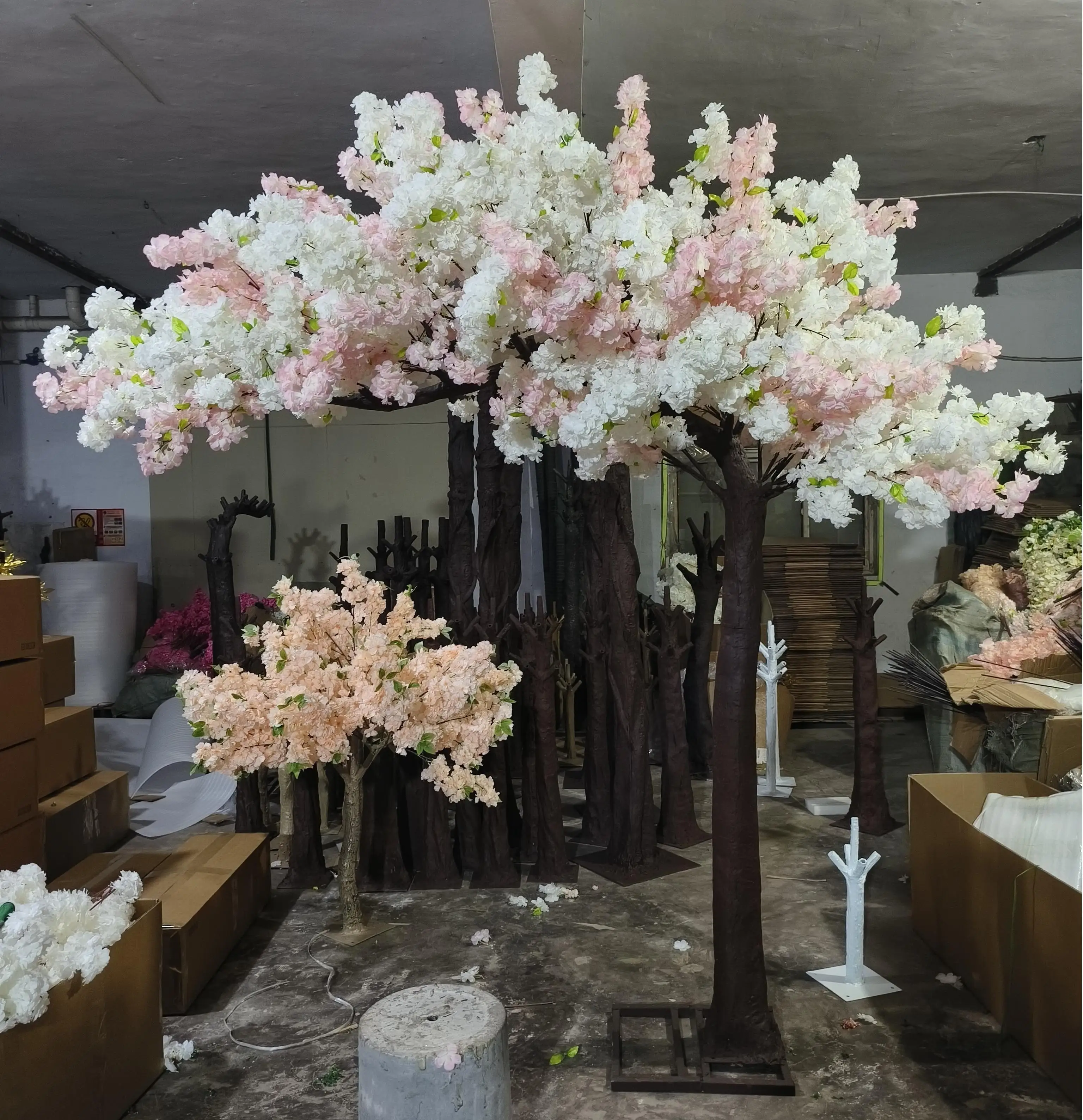 Grohandel Verschlsse lung Tilt White Cherry Blossom Tree Kirschblte  Bonsai Tree Knstlicher Outdoor Kirschblten baum| Alibaba.com