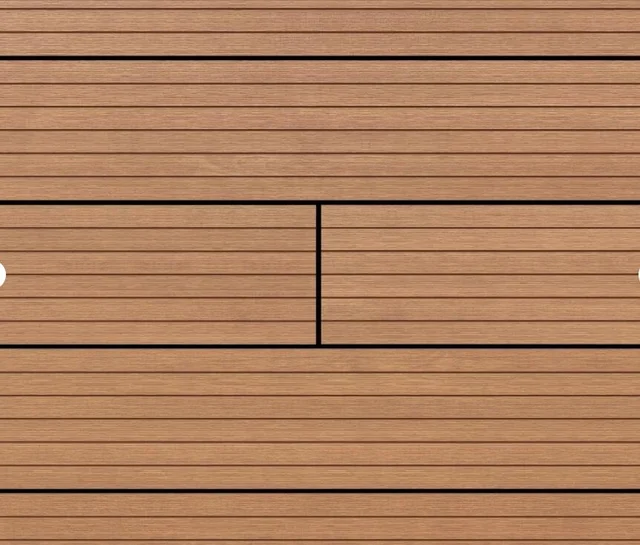 Outdoor Raw Material Anti-uv Wood Plastic Composite Decking Timber Wpc Decking