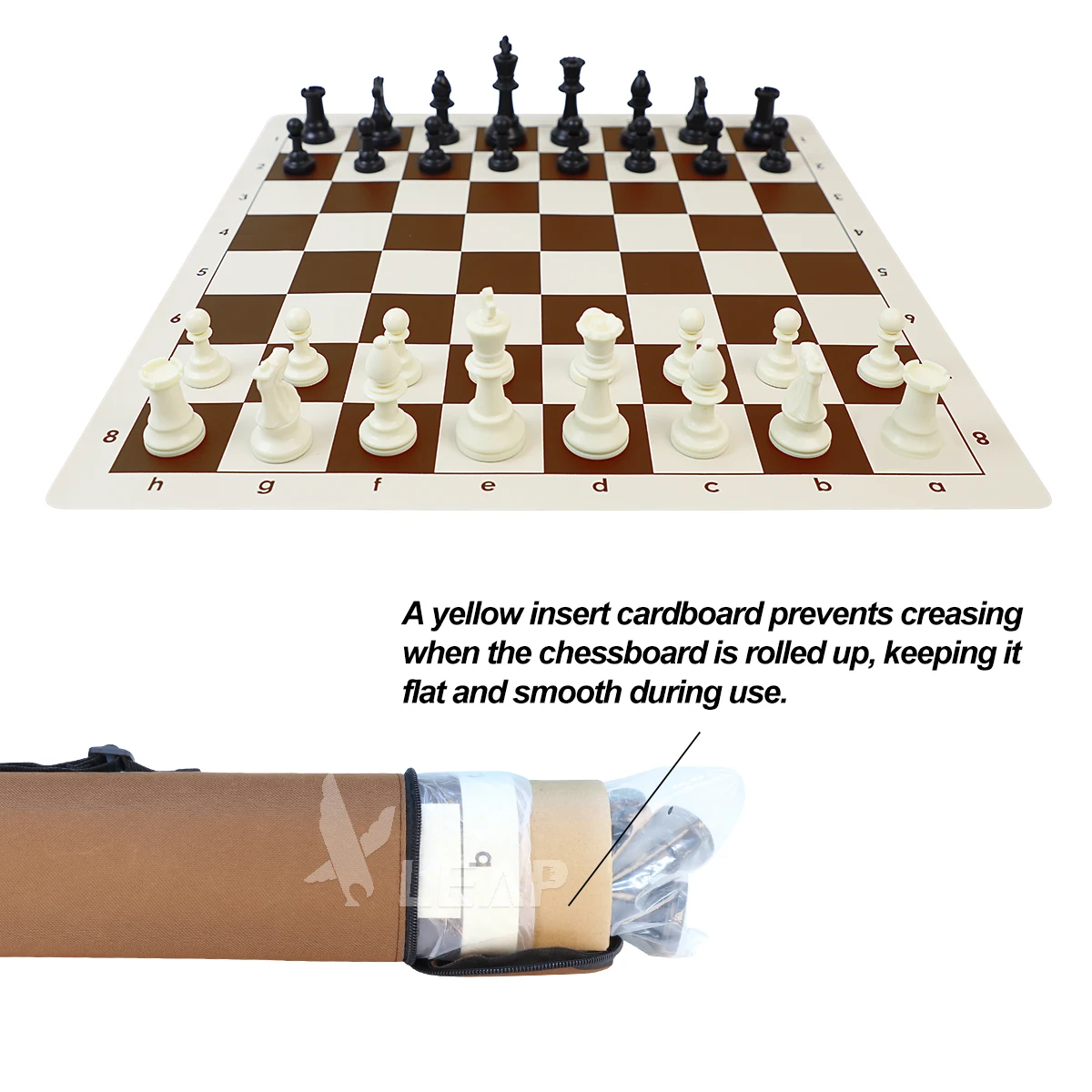 Nylon Canvas Chess Bag with 20inch Tournament Chessboard