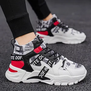 2022 Best Selling Winter Basketball Style Shoes Sneakers Walking Style Shoes Man