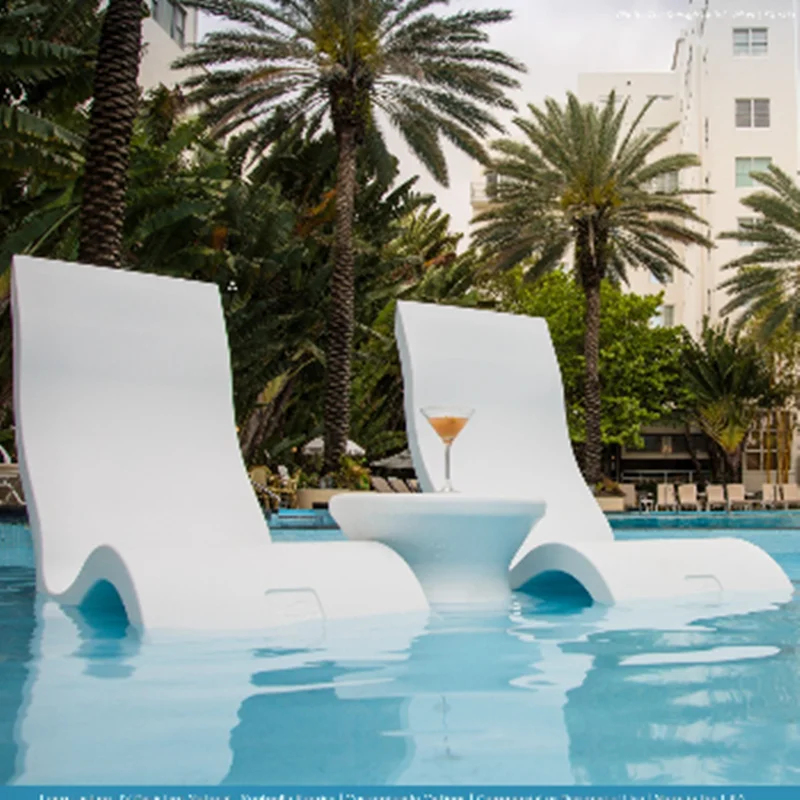 High Back Pool Chairs in Water Pool Lounge Chairs Beach Daybed