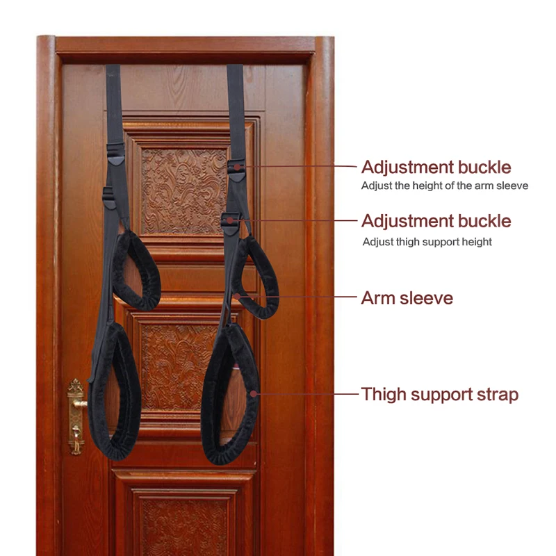 Kit Balançoire Bondage à Suspendre Sur Porte - Pour Jeu Érotique Et BDSM