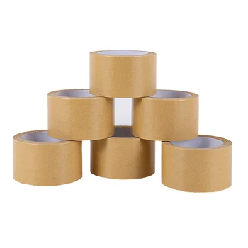 Eco Friendly Biodegradable Reinforced Kraft Paper Tape For Packing